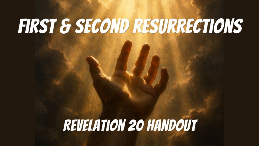 First & Second Resurrections Revelation 20 Handout